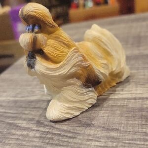 Shih Tzu Dog " Living Stone" Figurine,EUC